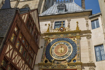 Le Gros-Horloge à Rouen
