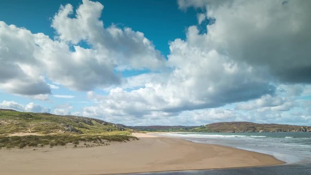 coast of betty hill in scottish highlands