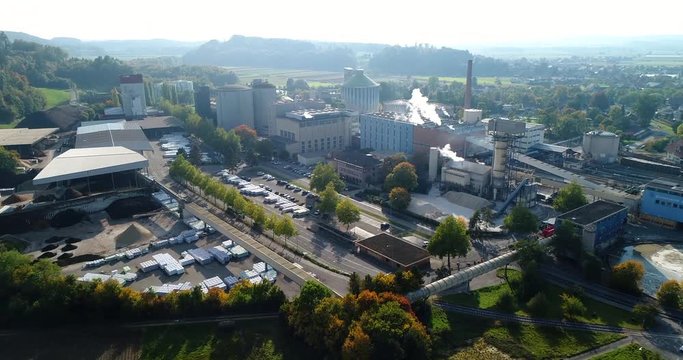 Anflug Zuckerfabrik
