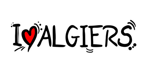 Algiers love message