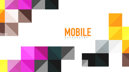 Fototapeta premium Modern geometric presentation background