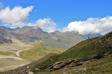 Fototapeta na wymiar haut Val de Rhêmes