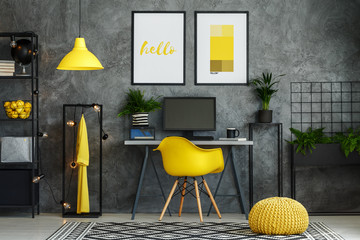 Scandinavian style home office