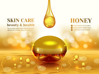 beauty honey cream