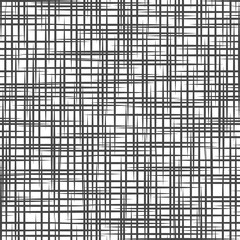 Black and white geometric pattern. Seamless abstract background. Vector stripe, lines. Horizontal speed line pattern.