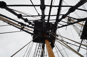 L'Hermione à Rochefort (france)