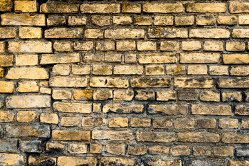 Old red brick wall textures and backgrounds