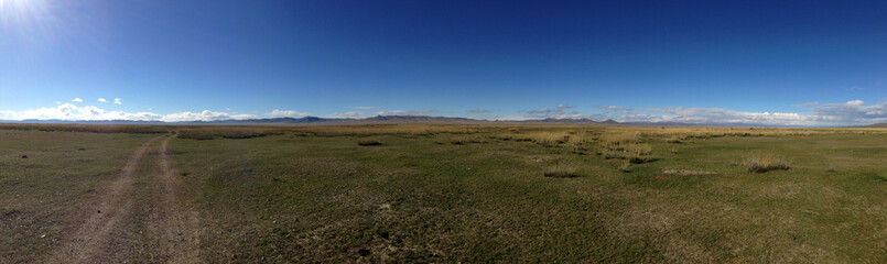 Road through the countryside