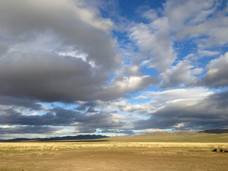 Fototapeta na wymiar Landscape in Mongolia