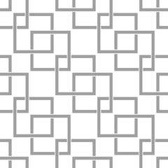 Light gray geometric seamless ornament