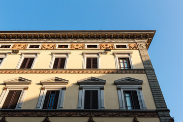 Building with shadow.
