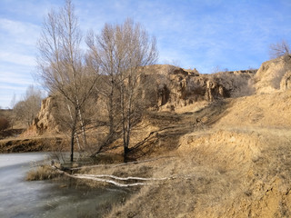 The Plateau Winter Scene