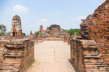 Fototapeta premium Ancient Ayutthaya Castle
