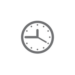 Time icon vector
