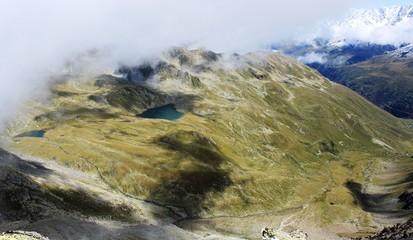 givre sur arête rocheuse