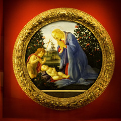 Madonna adorante il Bambino con San Giovannino