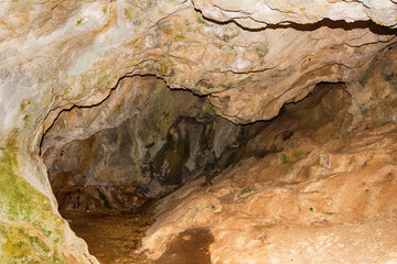 cave on the road on the Saint Sava Water
