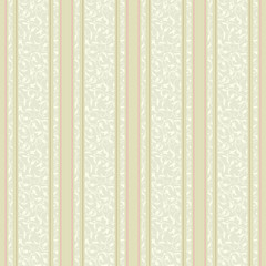 Striped background . Vector line art seamless border for design template. Decorative element for design in Eastern style. Vintage pattern for invitations, greeting cards, wallpaper, linoleum, textile.