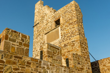 Genoese fortress in the city of Sudak
