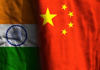 New flags. China and India.