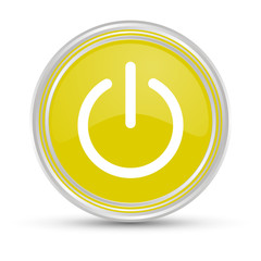 Gelber Button - Power-Button