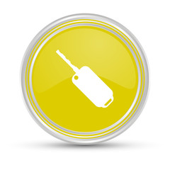 Gelber Button - Autoschlüssel