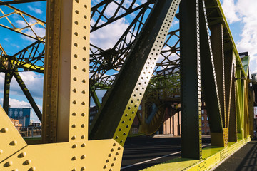 View on big bridge in England