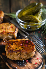Roasted Pork Steak