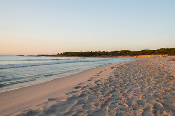 Sunrise in Cala Ginepro