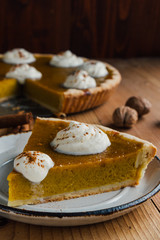 pumpkin pie dessert