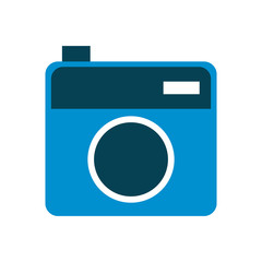 photographic camera icon image vector illustration design 