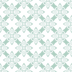 Wallpaper baroque, damask. White and blue floral pattern. Vintage ornament. background for wallpaper, printing on the packaging paper, textiles, tile.