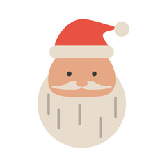 santa claus christmas related icon image vector illustration design 