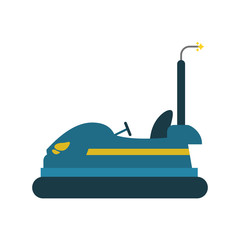 bumper cars icon image vector illustration design 