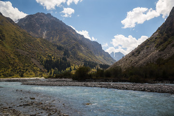 Mountain Stream in Kyrgyzstan