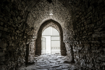 Fototapeta premium Tash Rabat in Kyrgyzstan