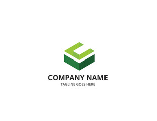 C Square Letter Logo
