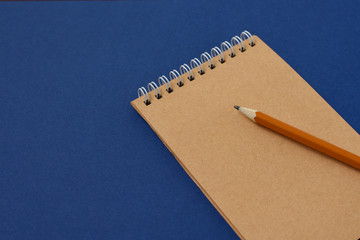  Top view spiral notebook