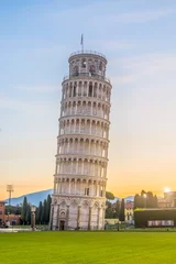 Foto op Plexiglas De scheve toren Pisa - Italy