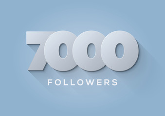 Acknowledgment  7000 Followers