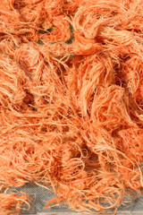 日本のだし　天日干しのエビのひげ