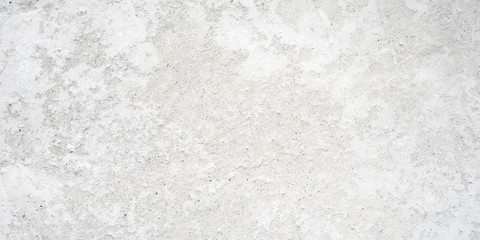 Texture of old white concrete wall for background