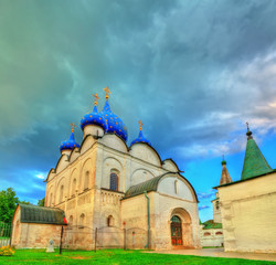 The Cathedral of the Nativity of the Theotokos at the Suzdal Kremlin, Russia