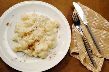 Gnocchi di patate al gorgonzola