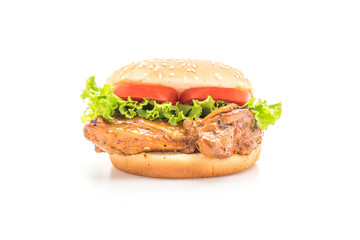 grilled chicken burger