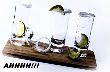 Tequila Limette Alkohol Rausch