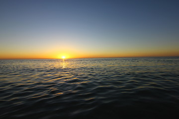 Sunset at Coral Bay