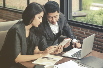 Successful business people achieving goals, Happy business people celebrating success, Group of business people.Business people sharing their ideas. Selective focus