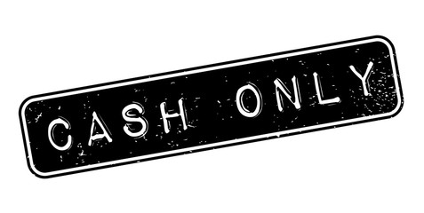 Cash Only rubber stamp. Grunge design with dust scratches. Effects can be easily removed for a clean, crisp look. Color is easily changed.