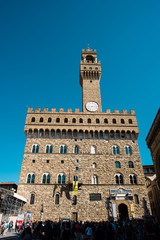 Fototapeta premium Palazzo Vecchio, torre centro storico, Firenze